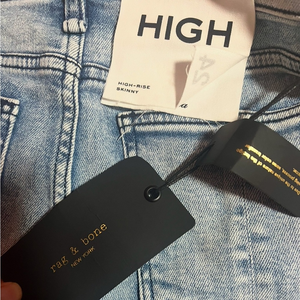 Rag & Bone Light Blue Denim Jeans